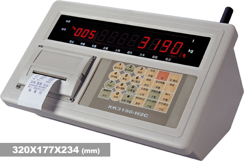 耀华XK3190-H2C电子吊秤称重显示器