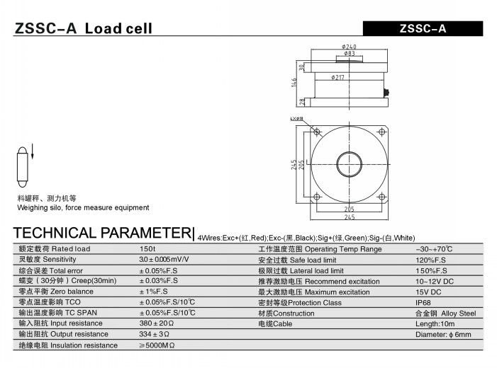 ZSSC-A50t传感器