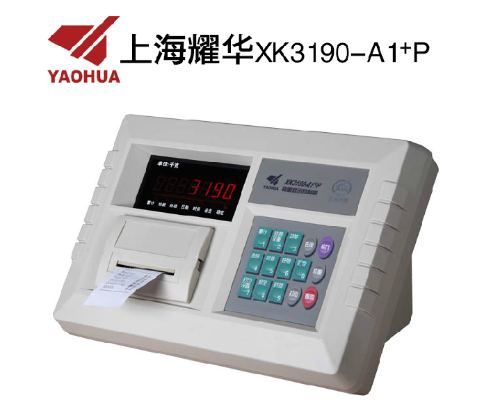 XK3190-A1+P带打印功能称重显示控制器